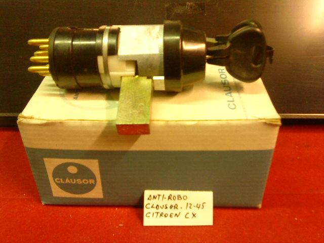 *LLAVE ANTIRROBO ARRANQUE CITROEN CX 5/85  252451=451245 CLAUSOR